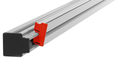 Aluminium profile with clip system Aluminium profile with clip system