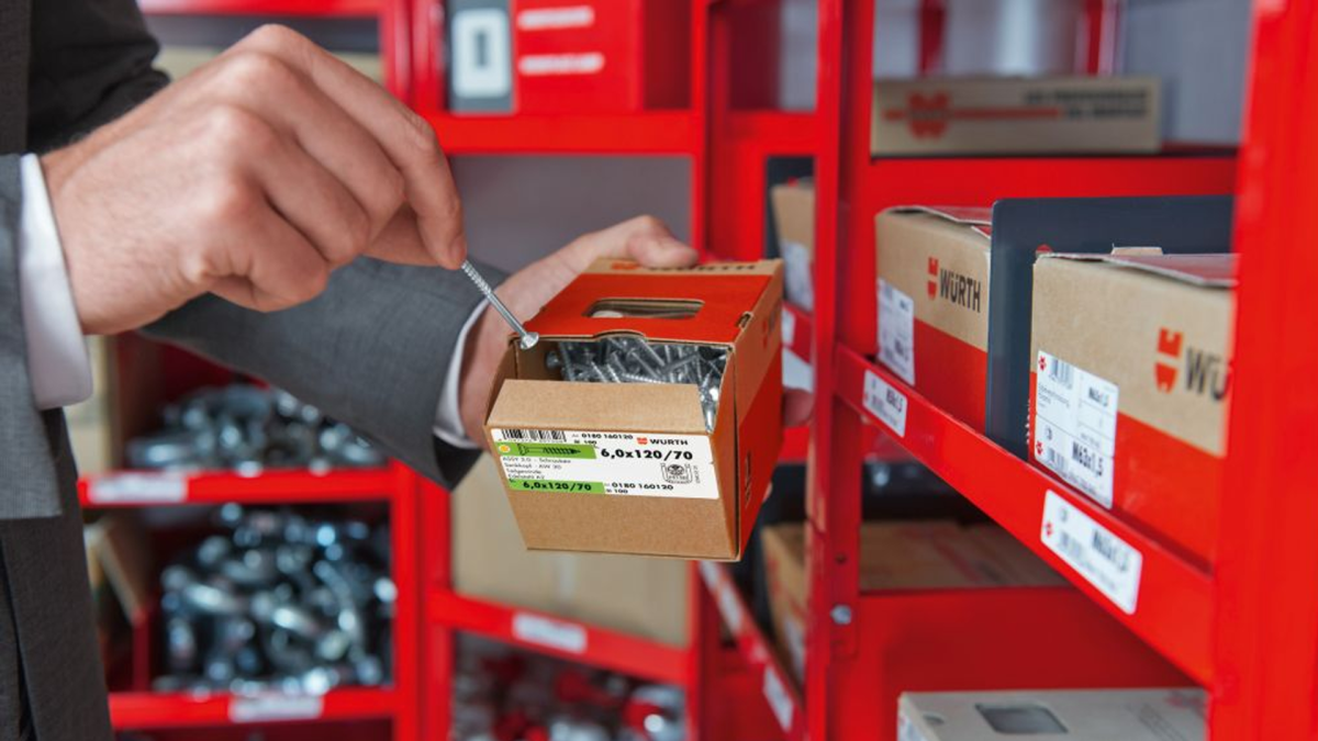 Product range c-parts Würth Industri Norge